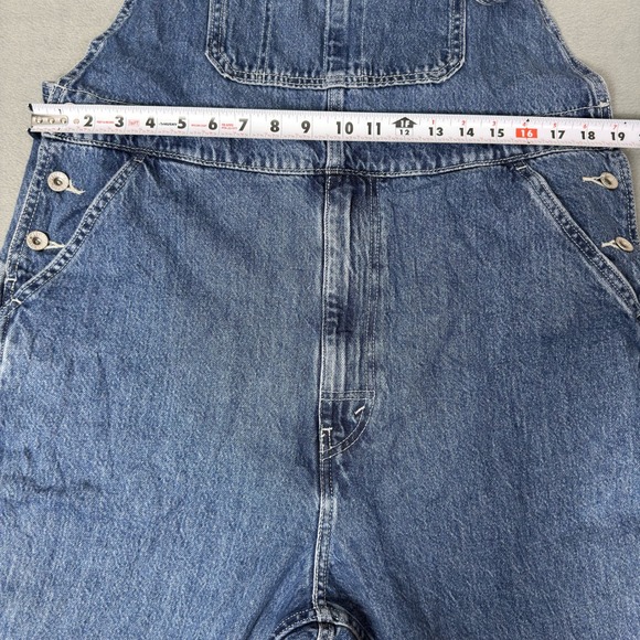 Levi's Red Tab Mens Denim Overalls Size L Medium Wash Straight Leg 79107-0027 - Picture 12 of 13